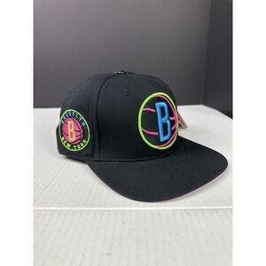 Brooklyn Nets Pro Standard NBA Snapback Hat Flat Brim Adjustable Multicolor
